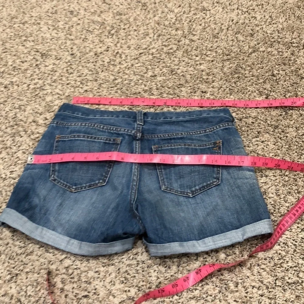 Madewell High Rise Shorts Size 26 Glenoaks Dark Blue Denim